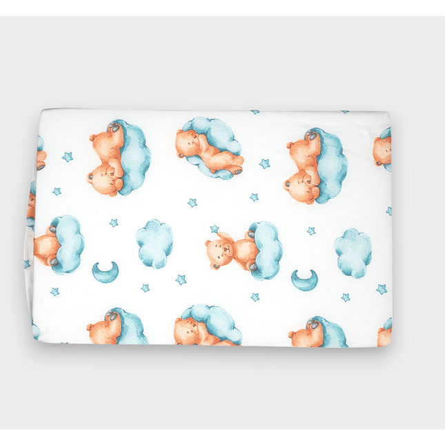 Rainy Бебешки сгъваем матрак 60х120 см. Мече на облак резеда