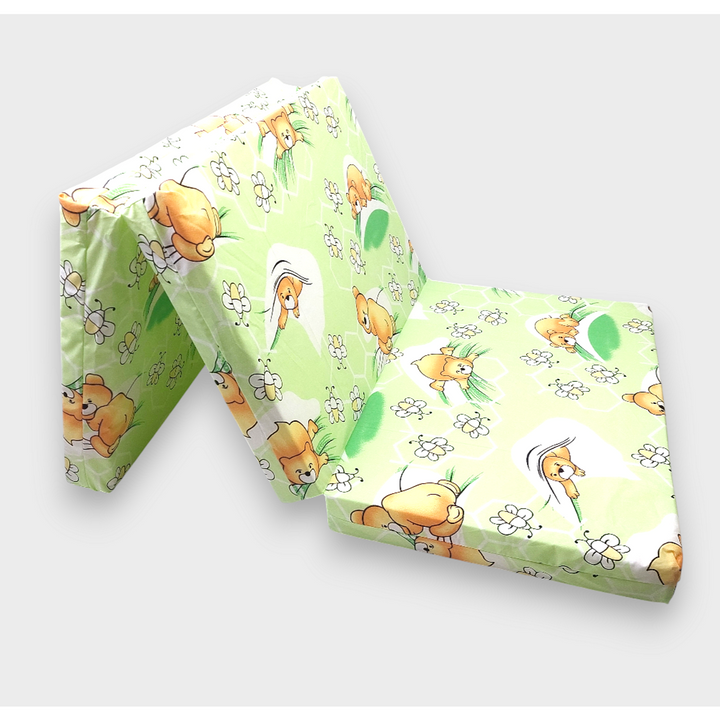 Rainy Бебешки сгъваем матрак 60х120 см. Мече с пчелички