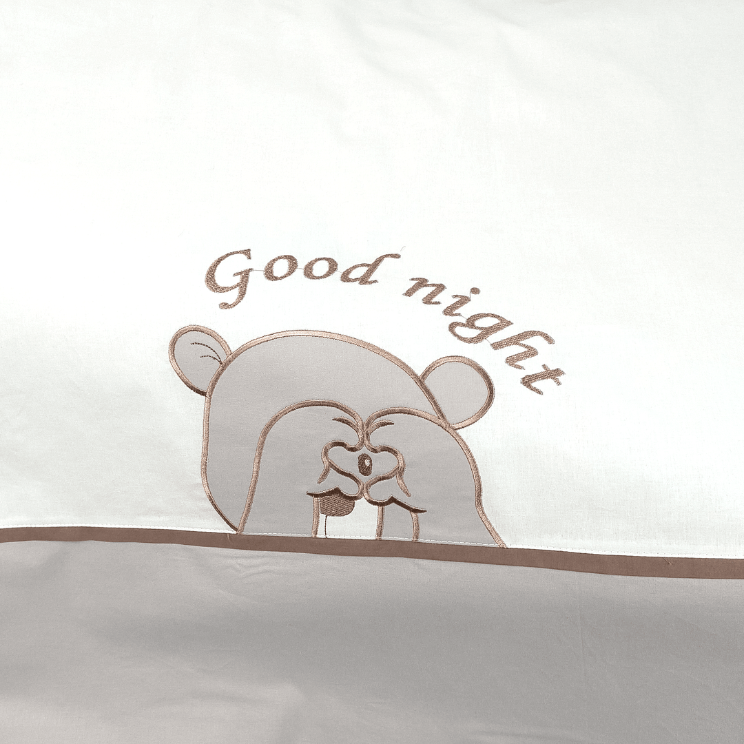 Rainy Бебешки спален комплект 5 части 60х120 см. Love Bear