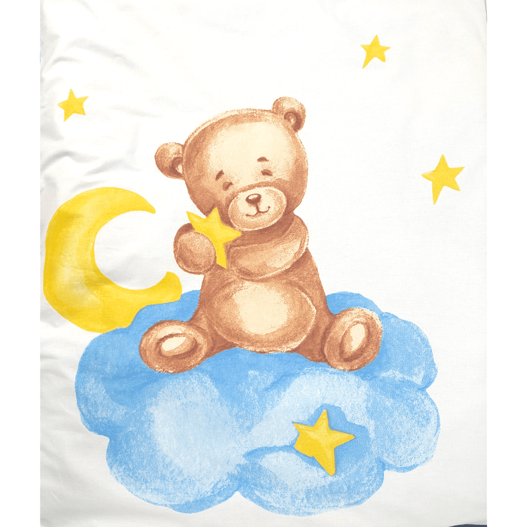 Rainy Бебешки спален комплект 5 части Baby Bear One size син