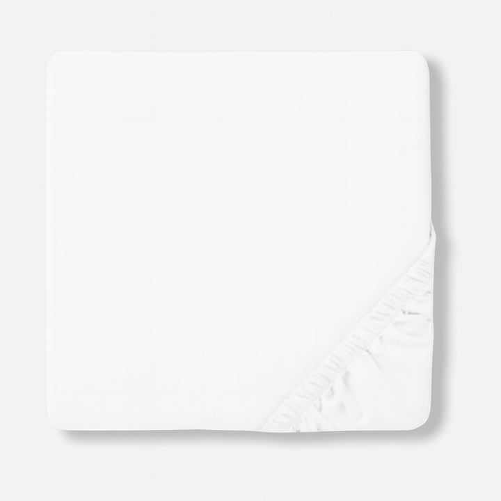 Rainy Бебешки трикотажен чаршаф с ластик 65х110 см. бял