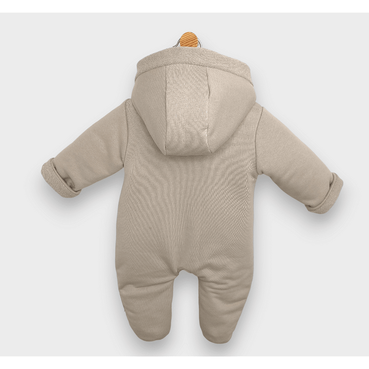 Rainy Бебешки ватиран гащеризон Облаче 56 - 80 см. бежов