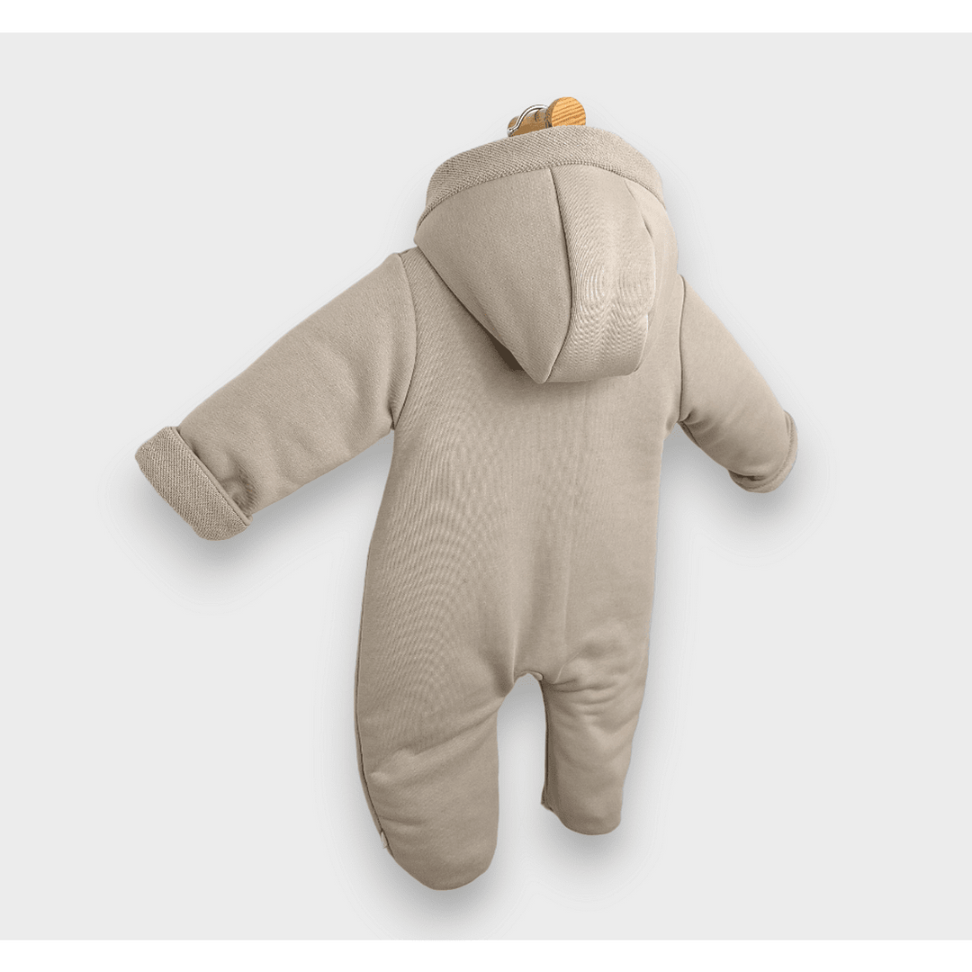 Rainy Бебешки ватиран гащеризон Облаче 56 - 80 см. бежов