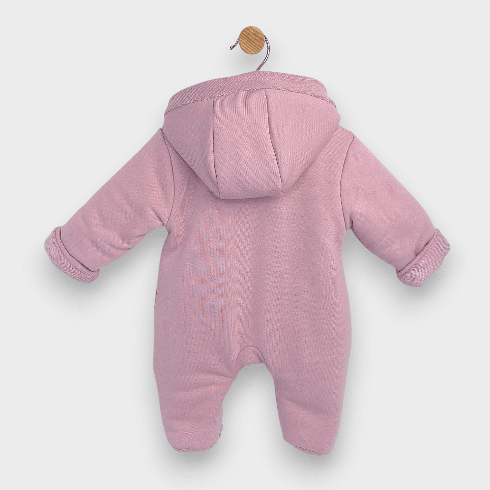 Rainy Бебешки ватиран гащеризон Облаче 56 - 80 см. лилав