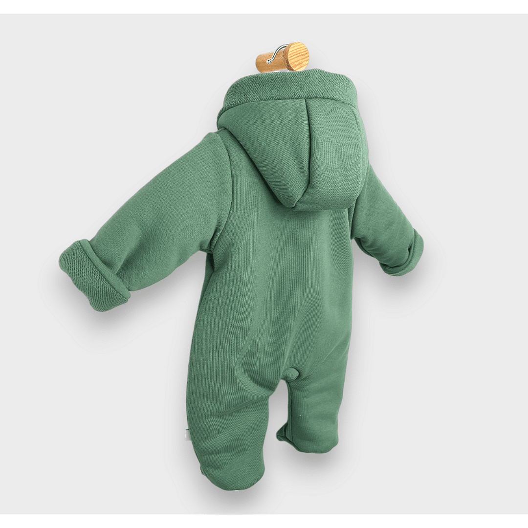 Rainy Бебешки ватиран гащеризон Облаче 56 - 80 см. зелен