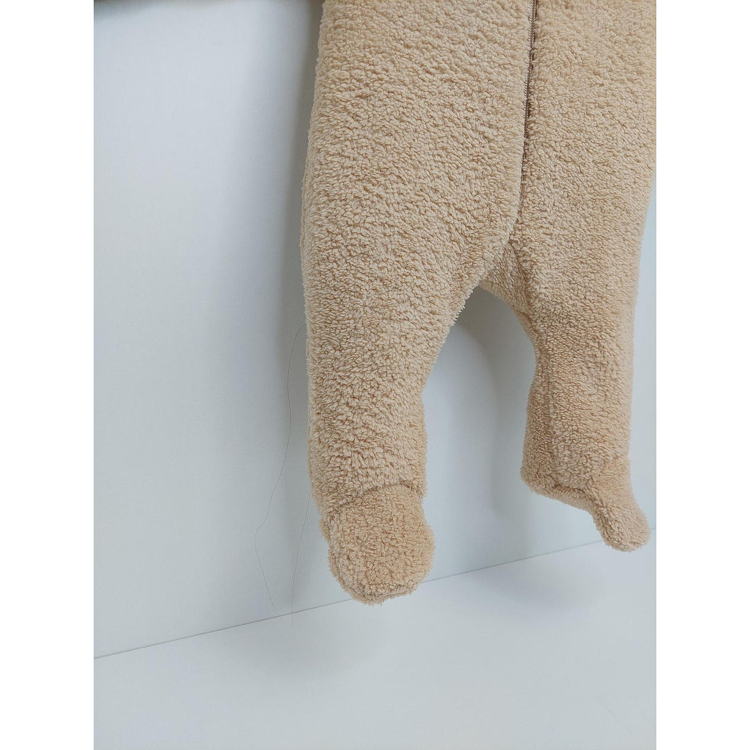 Rainy Бебешки зимен гащеризон Мече 48-80см бежов