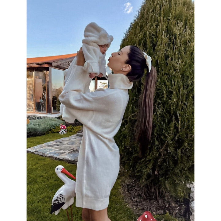 Rainy Бебешки зимен гащеризон Мече 48-80см екрю