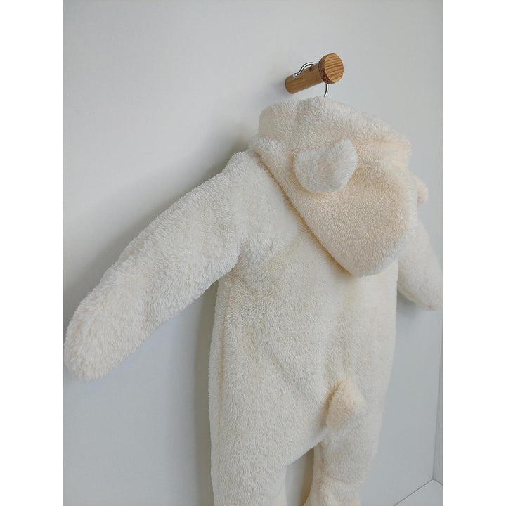 Rainy Бебешки зимен гащеризон Мече 48-80см екрю