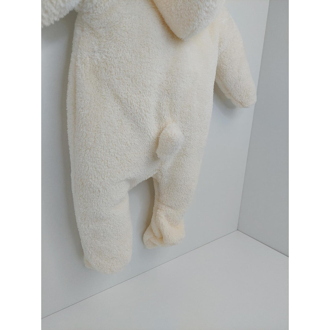 Rainy Бебешки зимен гащеризон Мече 48-80см екрю