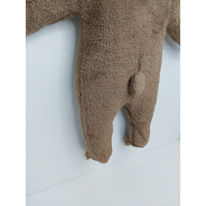 Rainy Бебешки зимен гащеризон Мече 48-80см кафяв