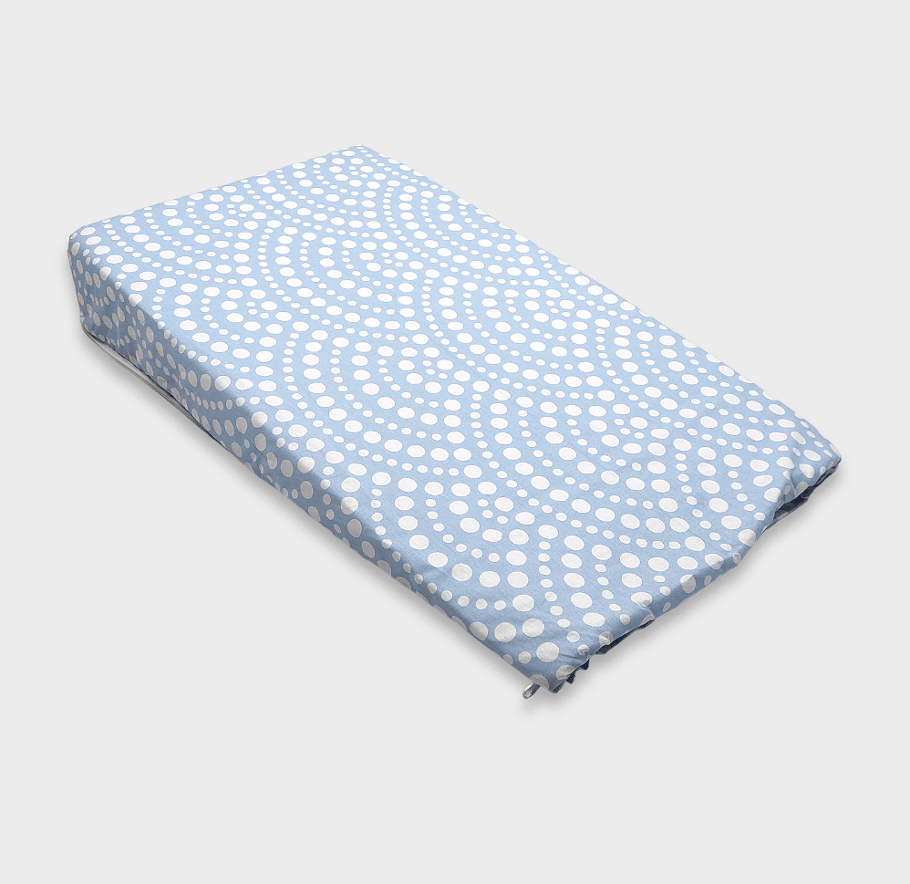 Rainy Бебешко антирефлуксно гнездо за новородено Лукс Бели точки