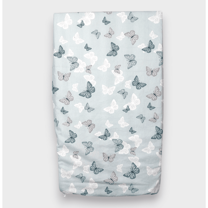 Rainy Бебешко антирефлуксно гнездо за новородено Лукс Пеперудки мента