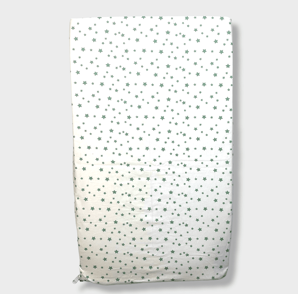 Rainy Бебешко антирефлуксно гнездо за новородено Лукс Мента звезди