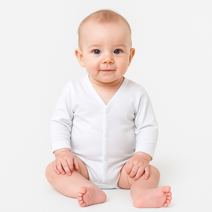 Rainy Бебешко боди Bianca с предно закопчаване 48-80 см.