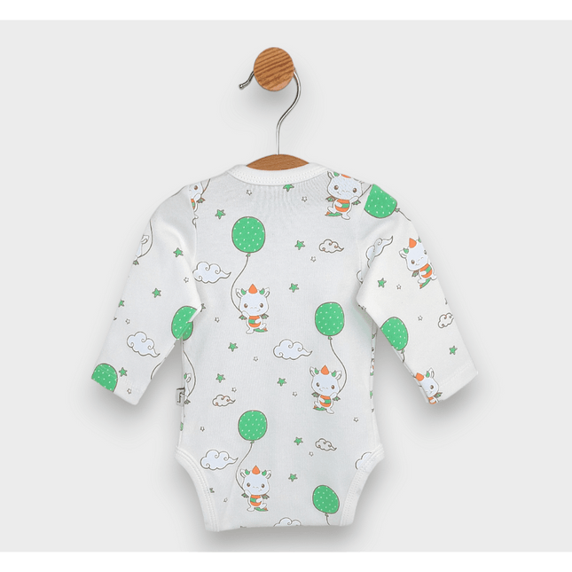 Rainy Бебешко боди Born 2024 с предно закопчаване 48-68 см.