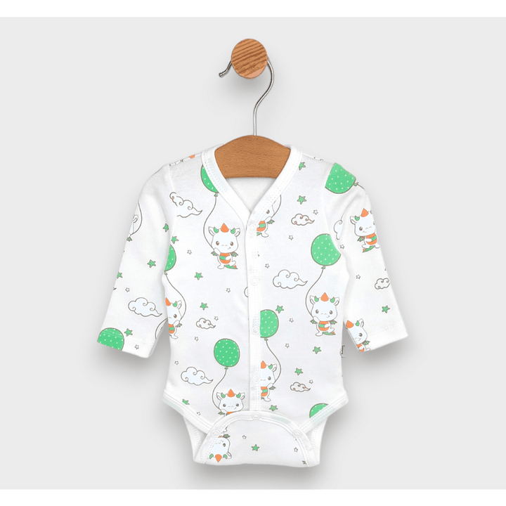 Rainy Бебешко боди Дино с предно закопчаване 48-68 см.