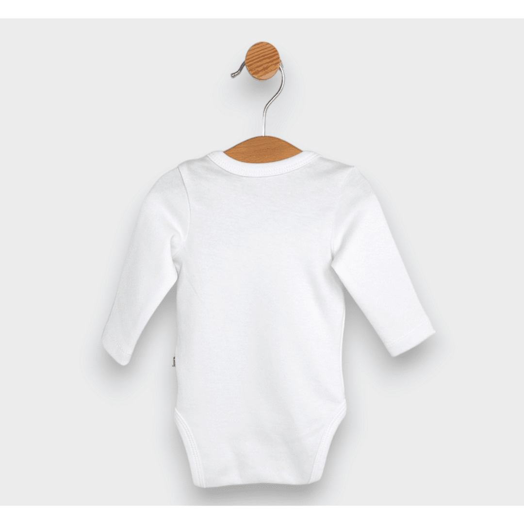 Rainy Бебешко боди Born със странично закопчаване 48-62 см.