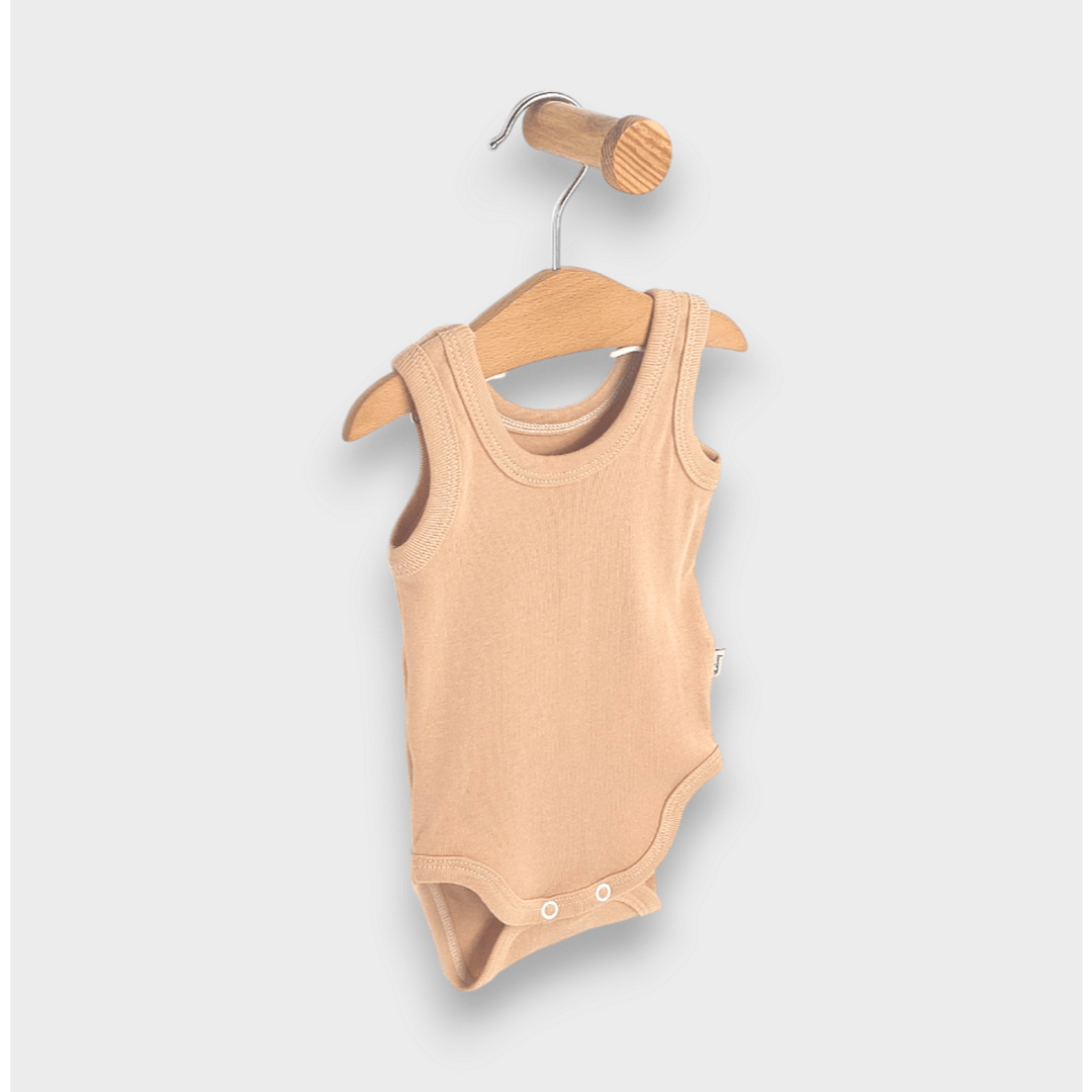 Rainy Бебешко боди потник 48-80см. мока