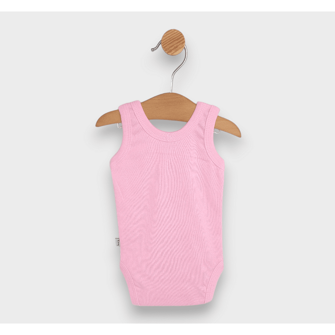 Rainy Бебешко боди потник 48-80см. розов