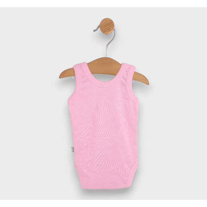 Rainy Бебешко боди потник 48-80см. розов