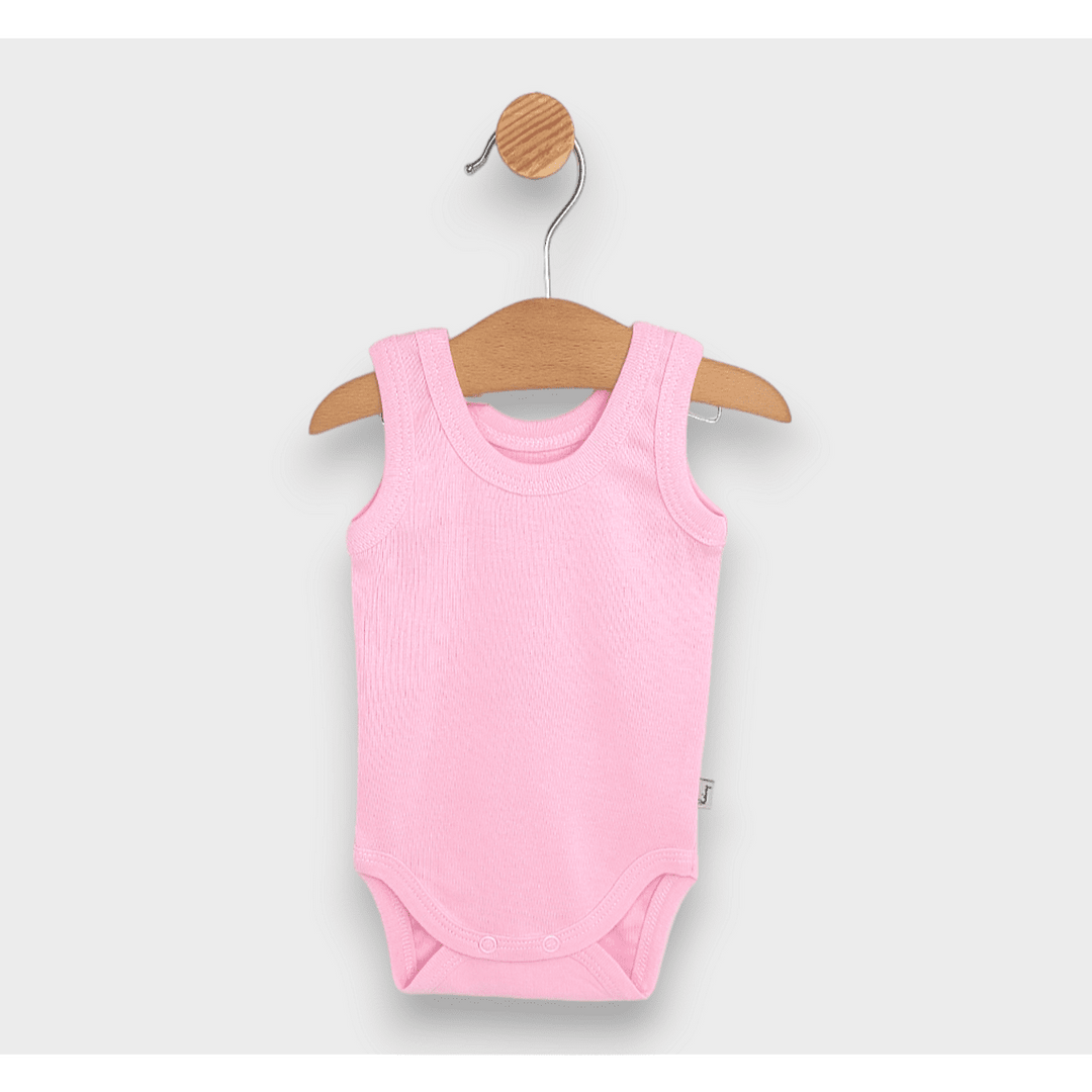 Rainy Бебешко боди потник 48-80см. розов