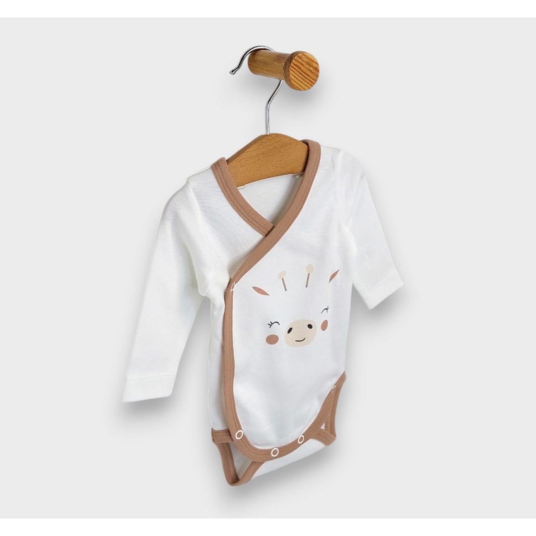 Rainy Бебешко боди с дълъг ръкав 48 - 62см. Мечо и приятели