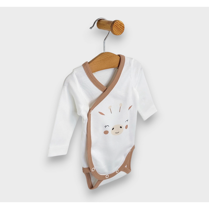 Rainy Бебешко боди с дълъг ръкав 48 - 62см. Мечо и приятели