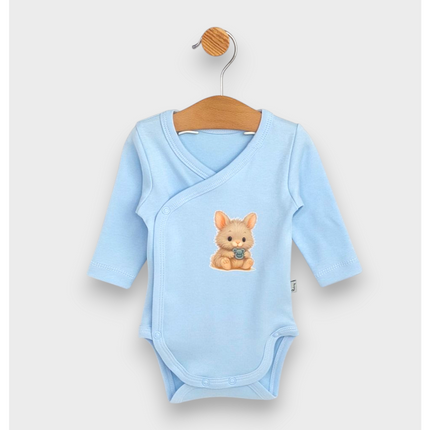 Rainy Бебешко боди с дълъг ръкав 48 - 74см. Baby Bunny