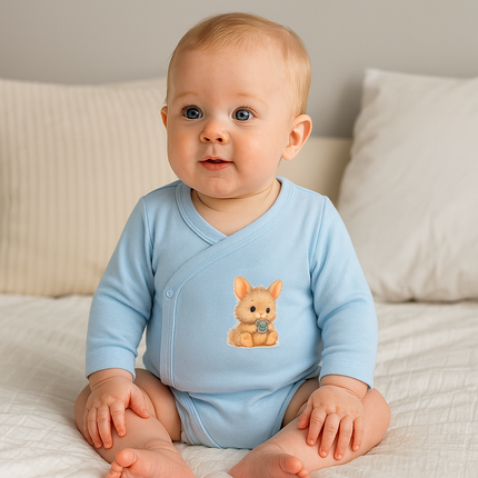 Rainy Бебешко боди с дълъг ръкав 48 - 74см. Baby Bunny