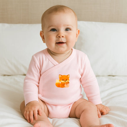Rainy Бебешко боди с дълъг ръкав 48 - 74см. Baby Fox
