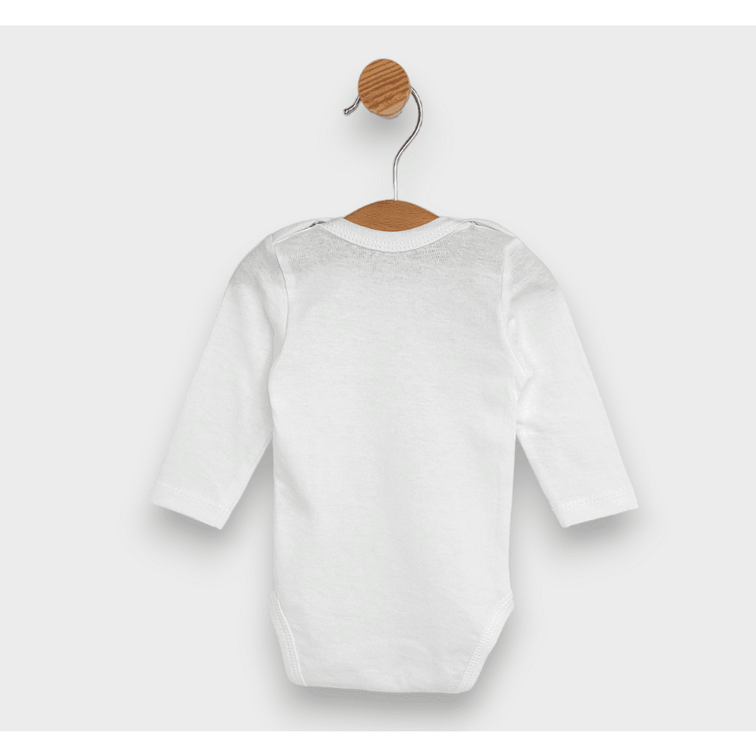 Rainy Бебешко боди с дълъг ръкав 56-62 см. екрю