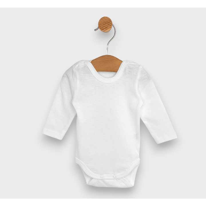 Rainy Бебешко боди с дълъг ръкав 56-62 см. екрю