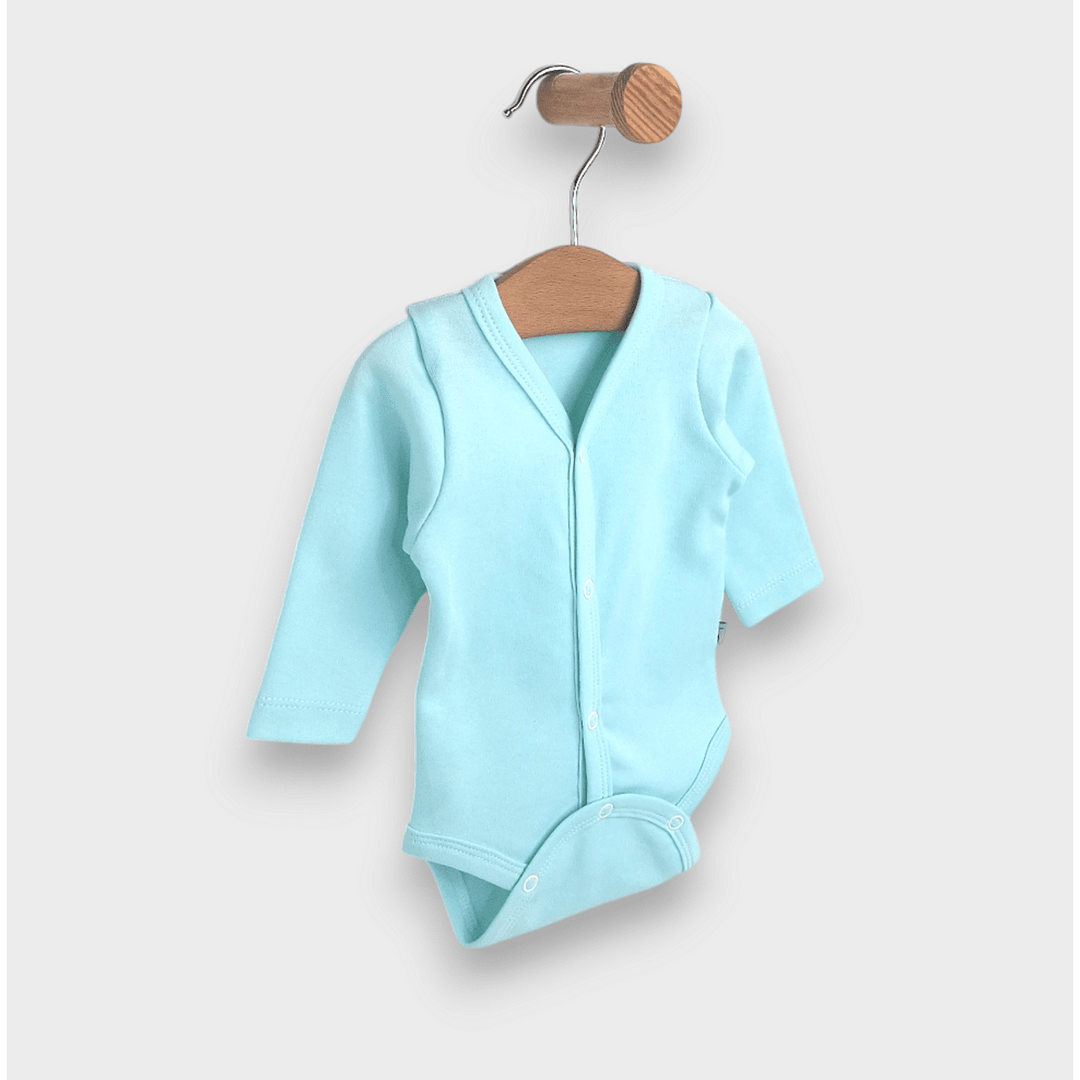 Rainy Бебешко боди с предно закопчаване 48 - 68см. резеда