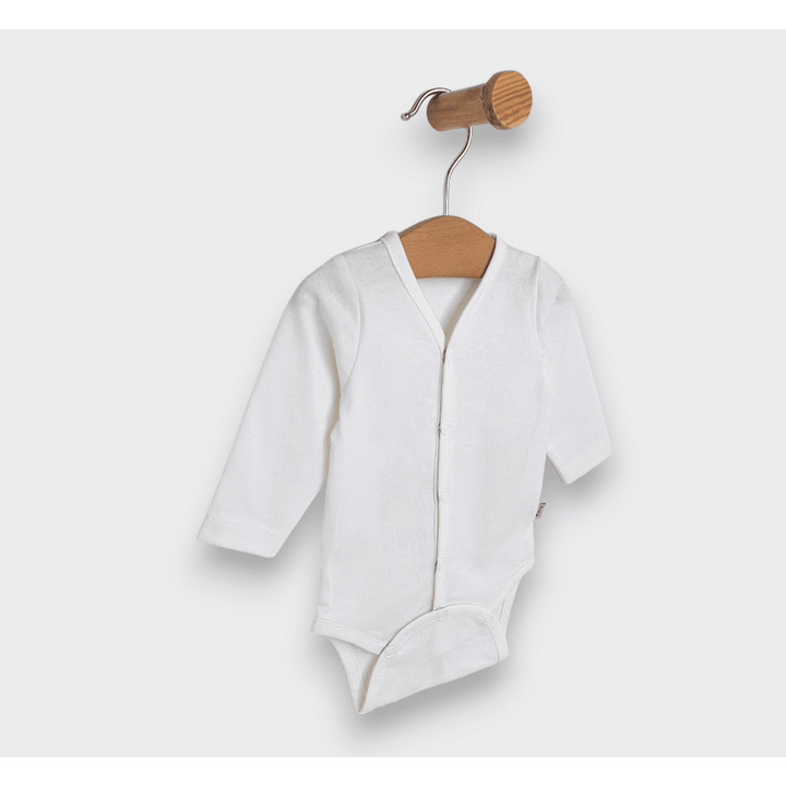 Rainy Бебешко боди с предно закопчаване 56-62 см. екрю