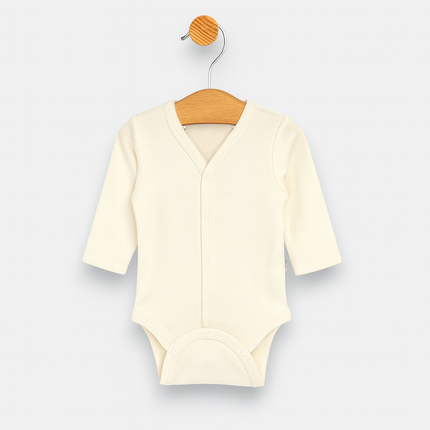 Rainy Бебешко боди с предно закопчаване 48 - 74см. екрю