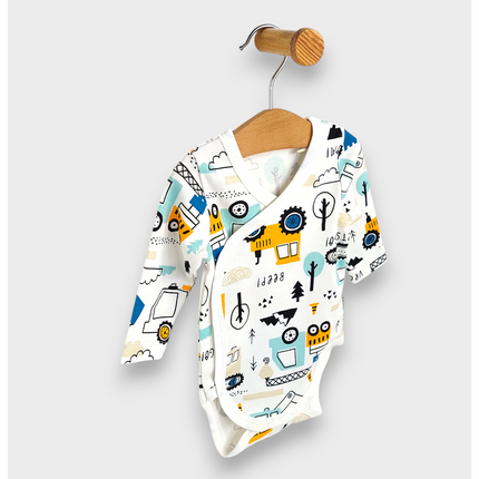 Rainy Бебешко боди със странично закопчаване 56 - 80см. Багери