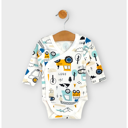 Rainy Бебешко боди със странично закопчаване 56 - 80см. Багери