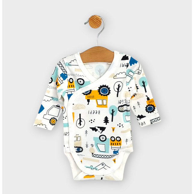 Rainy Бебешко боди със странично закопчаване 56 - 80см. Багери