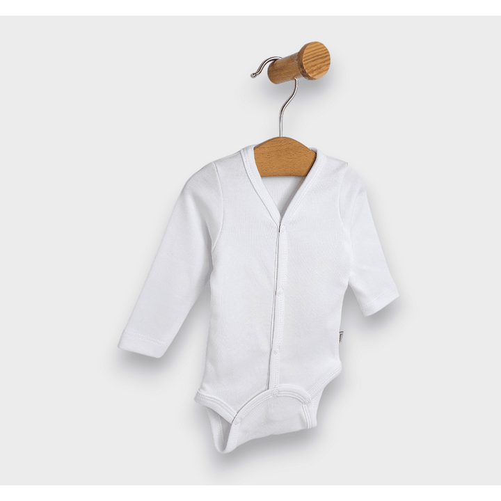 Rainy Бебешко боди Snowflake с предно закопчаване 48-74см.