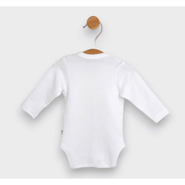 Rainy Бебешко боди Snowflake с предно закопчаване 48-74см.