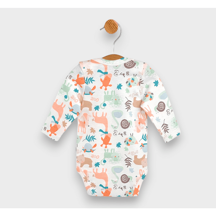 Rainy Бебешко боди Животинки Baby 48 - 74см.