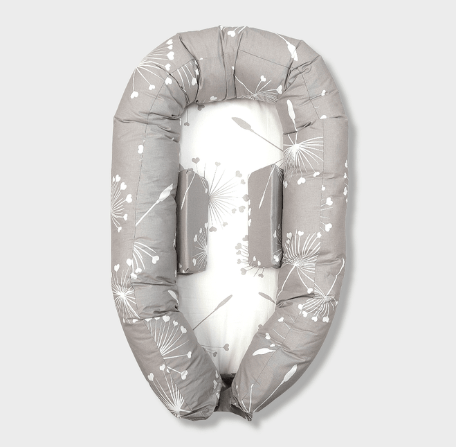 Rainy Бебешко гнездо с ограничители Кафяви глухарчета