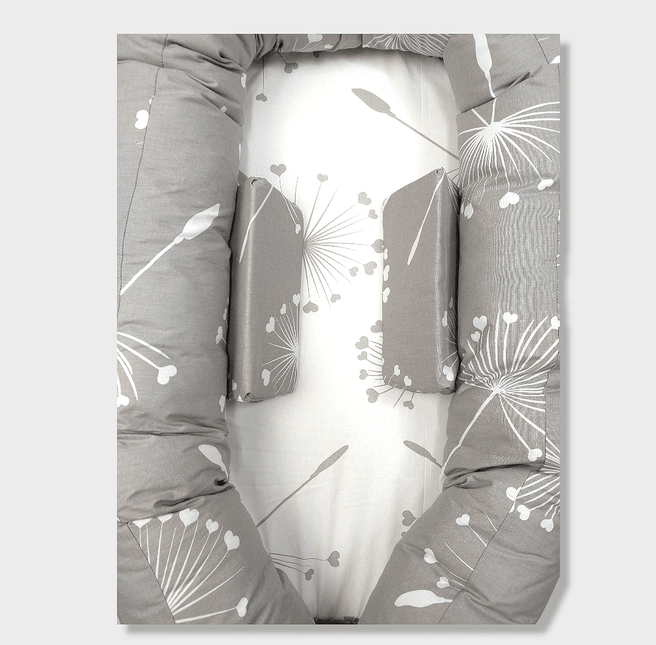 Rainy Бебешко гнездо с ограничители Кафяви глухарчета