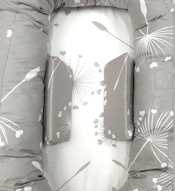 Rainy Бебешко гнездо с ограничители Кафяви глухарчета