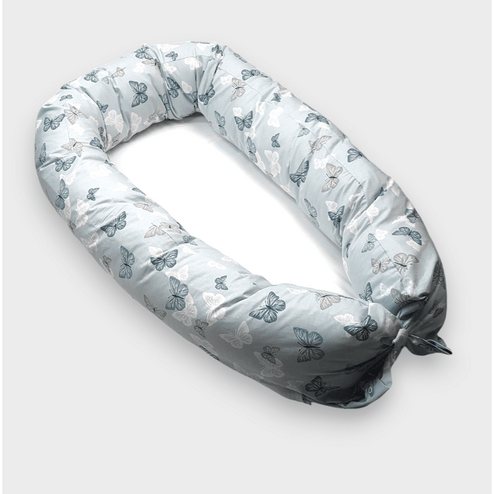 Rainy Бебешко гнездо за новородено Стандарт Пеперудки мента