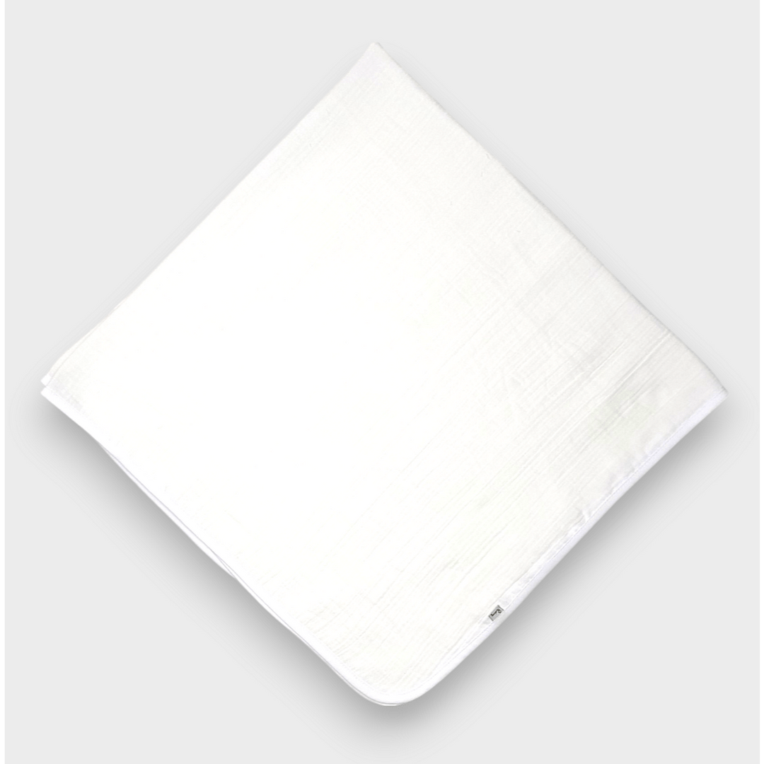 Rainy Бебешко муселиново одеяло 100/100 бял