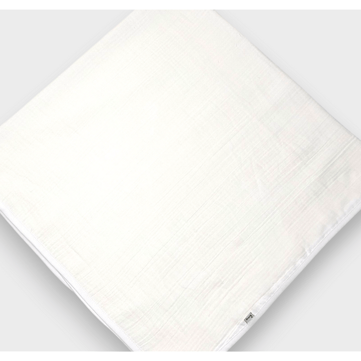 Rainy Бебешко муселиново одеяло 100/100 бял