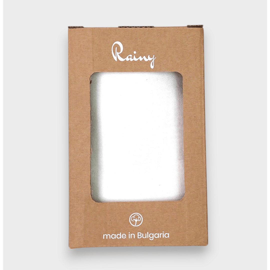 Rainy Бебешко муселиново одеяло 100/100 бял