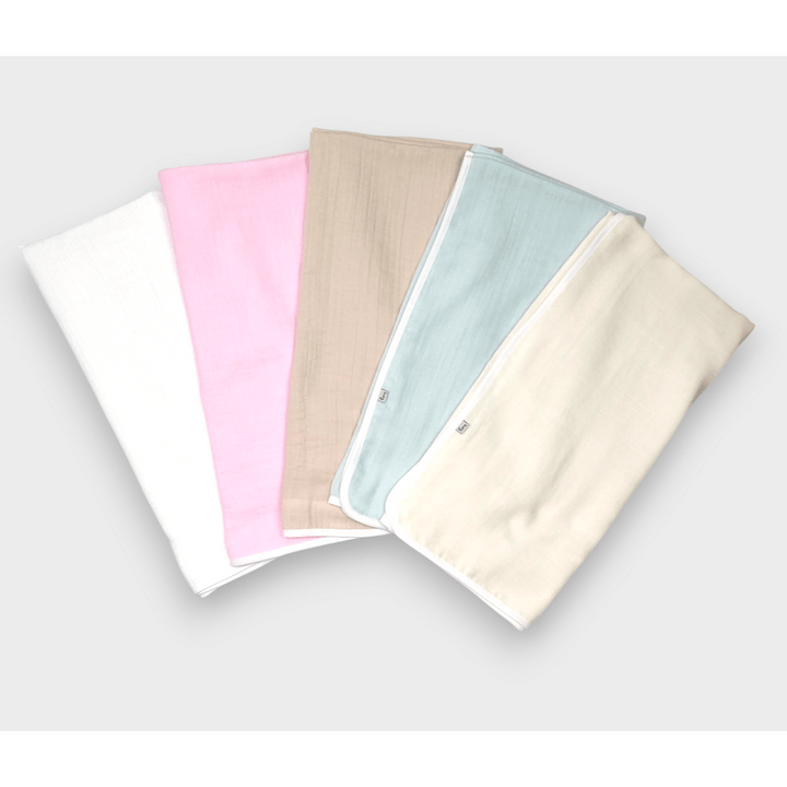 Rainy Бебешко муселиново одеяло 100/100 бял