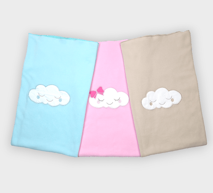 Rainy Бебешко одеяло Облаче 90/110 светло бежов